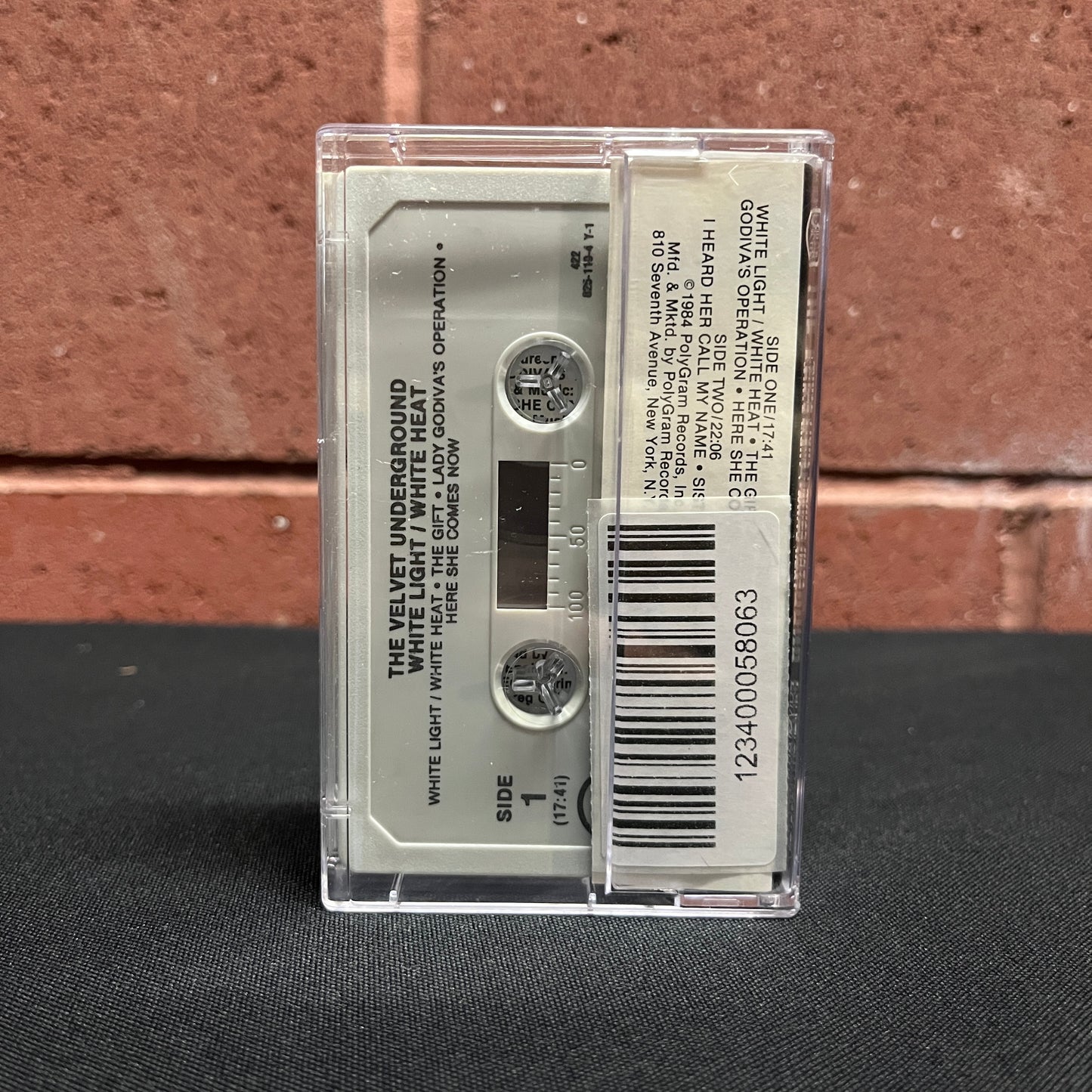 Used Cassette: Velvet Underground "White Light/White Heat" Tape (1984 US pressing)