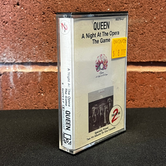 Used Cassette: Queen "A Night At The Opera / The Game" Tape