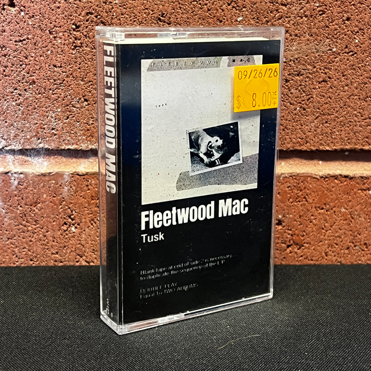 Used Cassette: Fleetwood Mac "Tusk" Tape