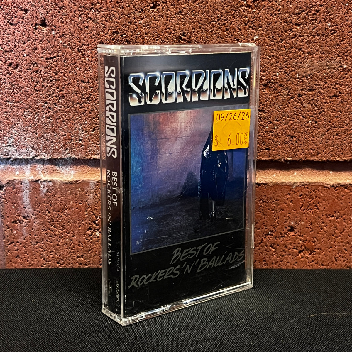 Used Cassette: Scorpions "The Best Of Rockers 'N' Ballads" Tape
