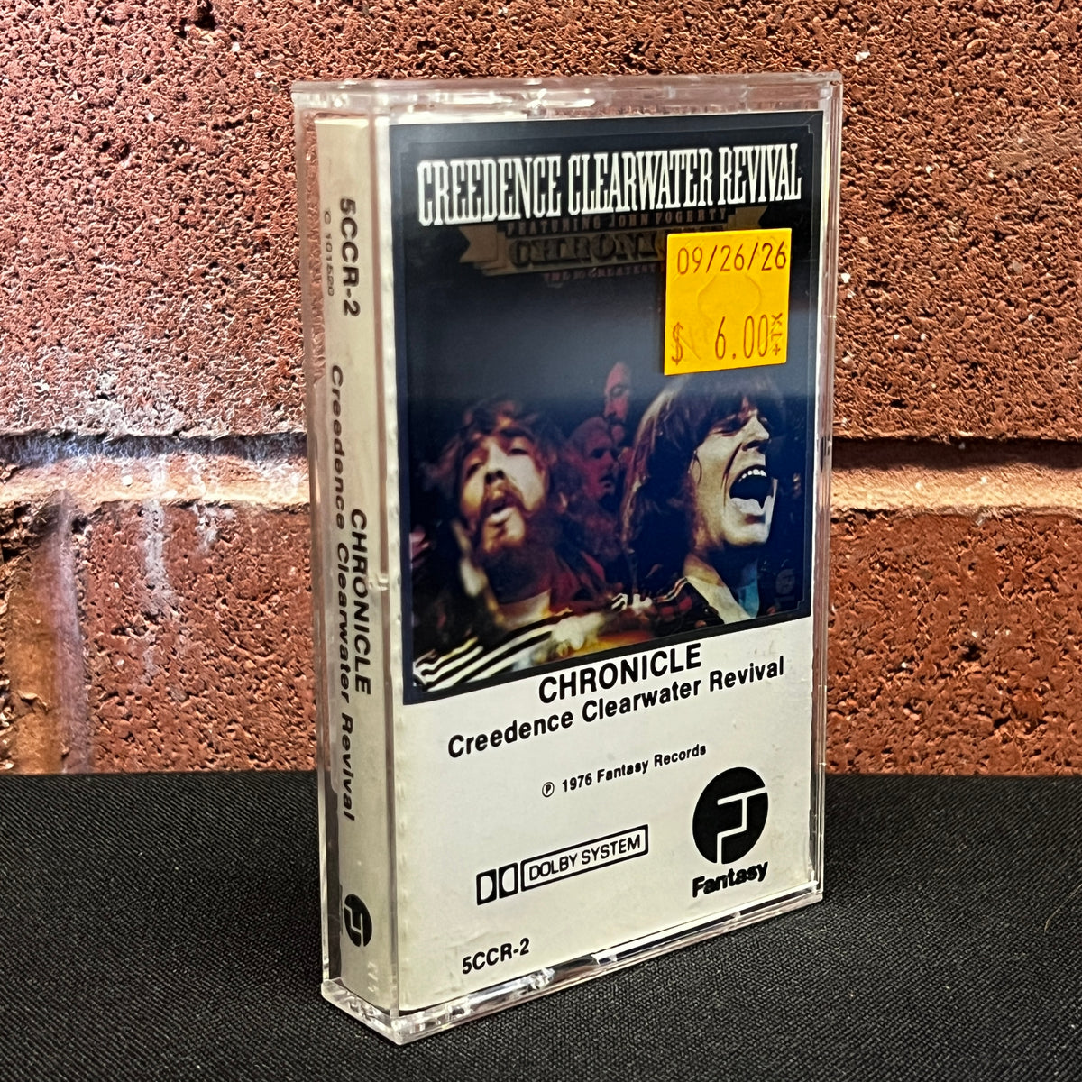 Used Cassette: Creedence  Clearwater Revival "Chronicle" Tape