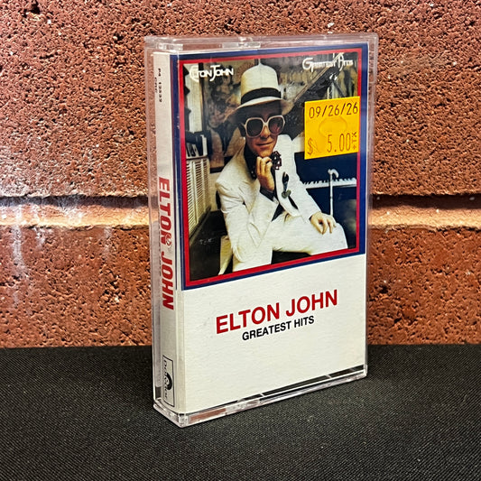 Used Cassette: Elton John "Greatest Hits" Tape