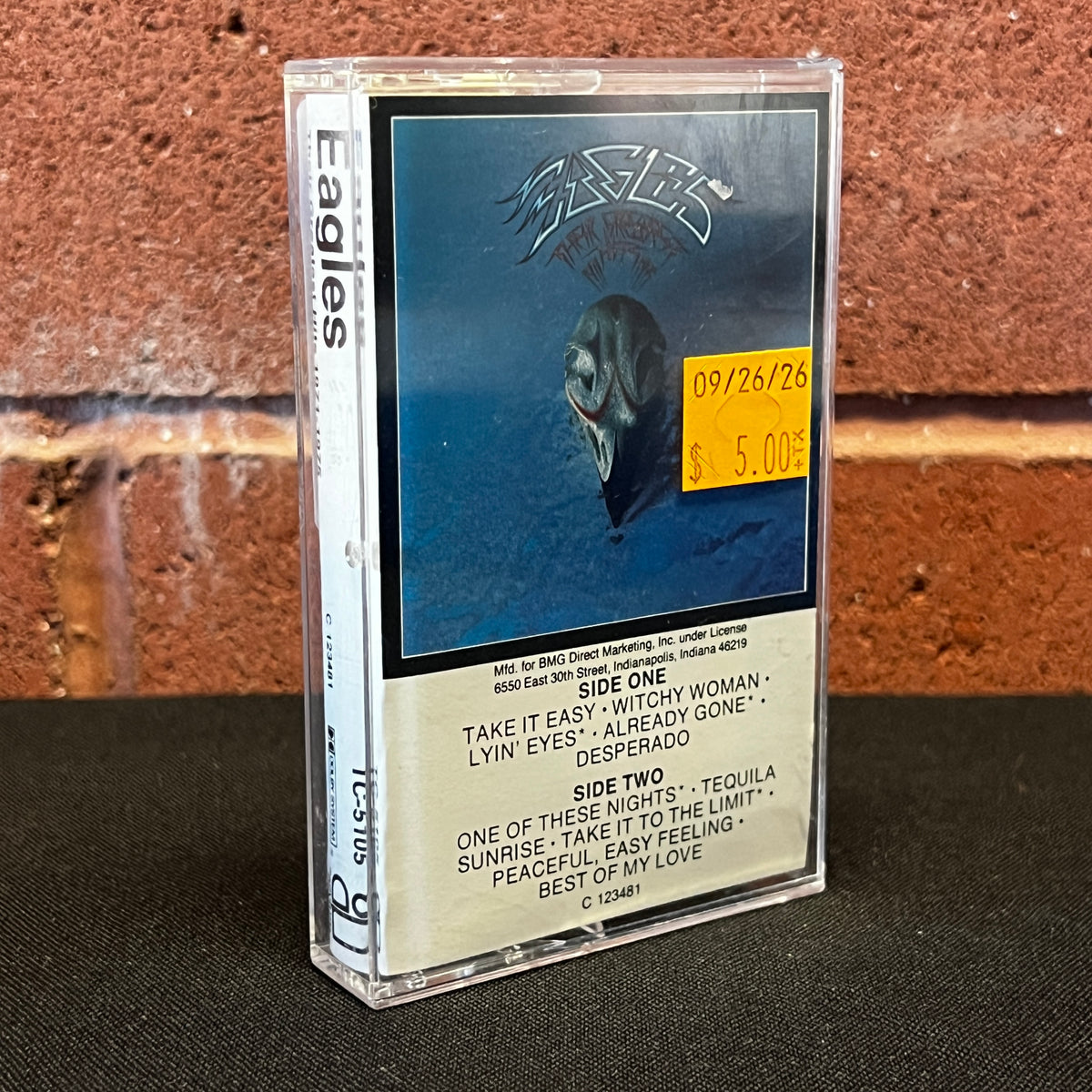 Used Cassette: The Eagles "Their Greatest Hits 1971-1975" Tape