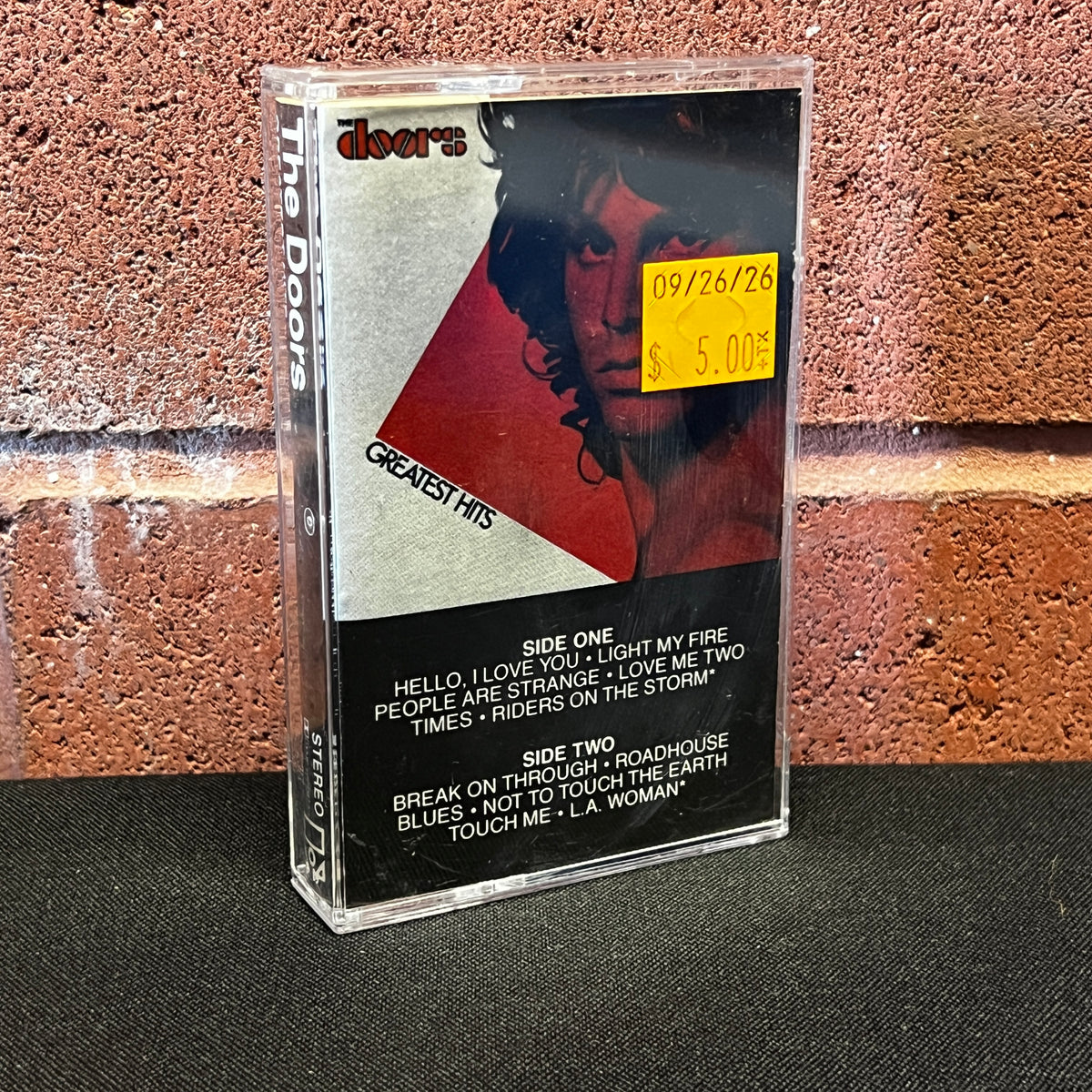 Used Cassette: The Doors "Greatest Hits" Tape