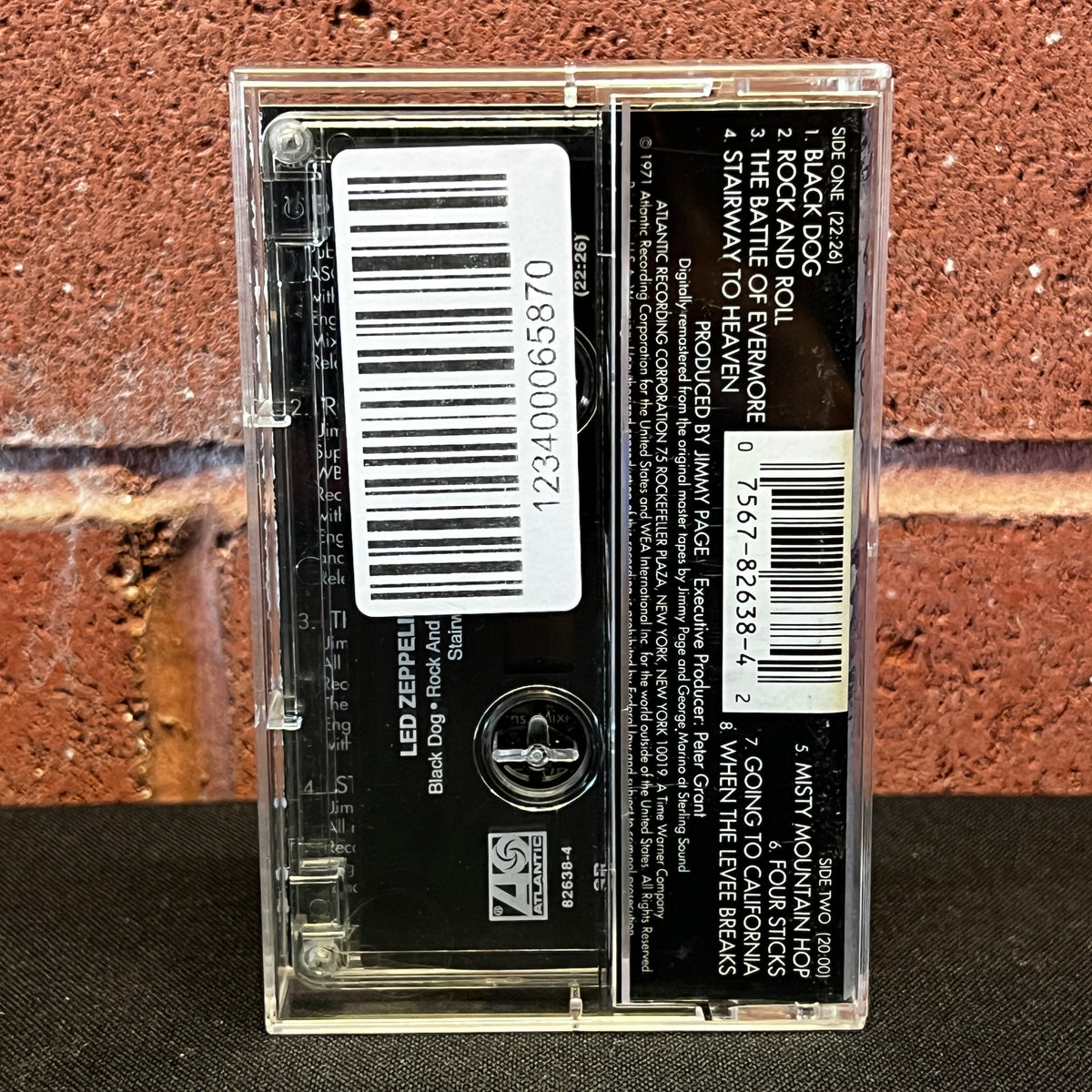 Used Cassette: Led Zeppelin "S/T (ZOSO)" Tape