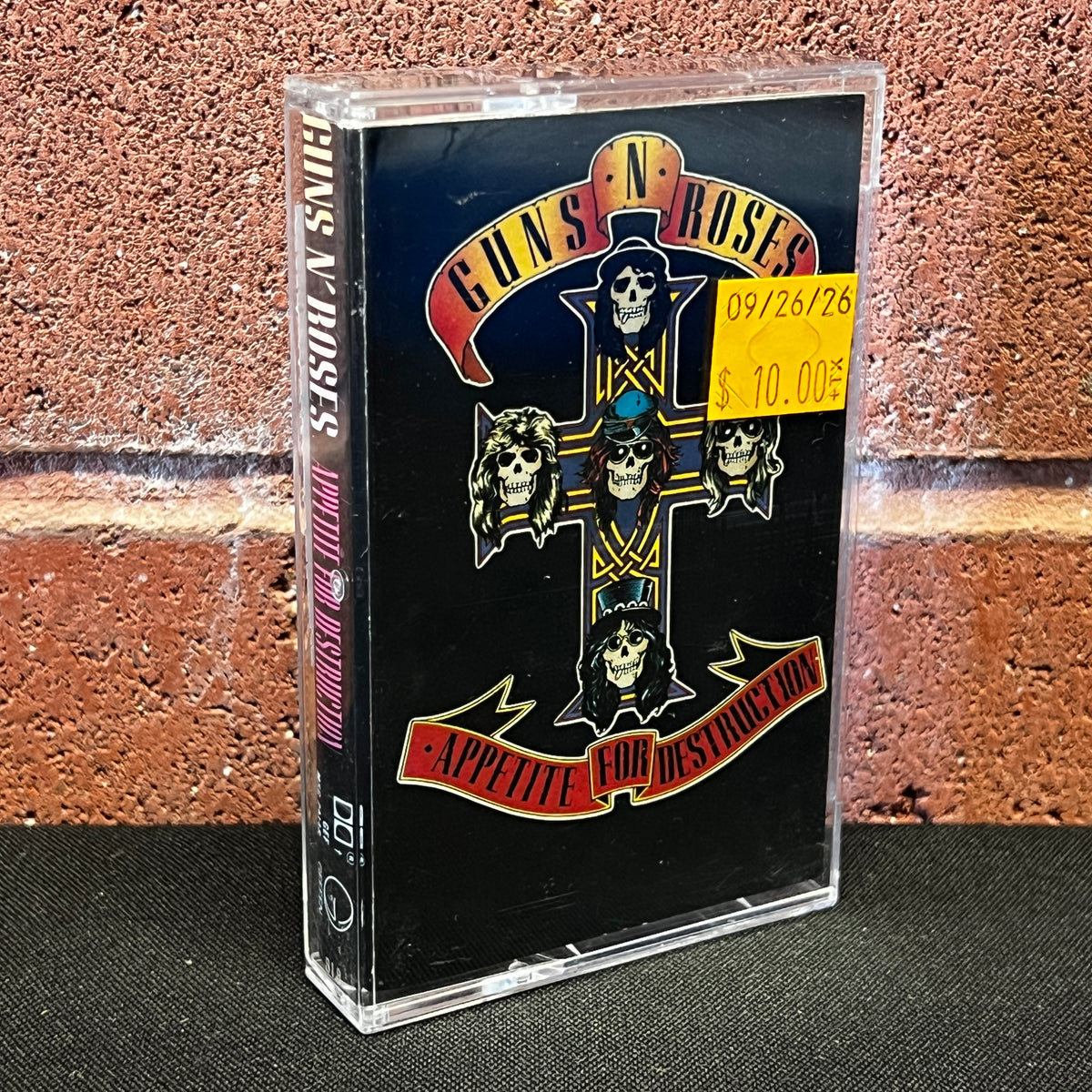 Used Cassette: Guns 'N' Roses "Appetite For Destruction" Tape