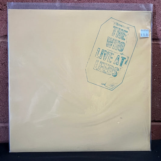 Used Vinyl: The Who "Live At Leeds" LP (1988 Press)