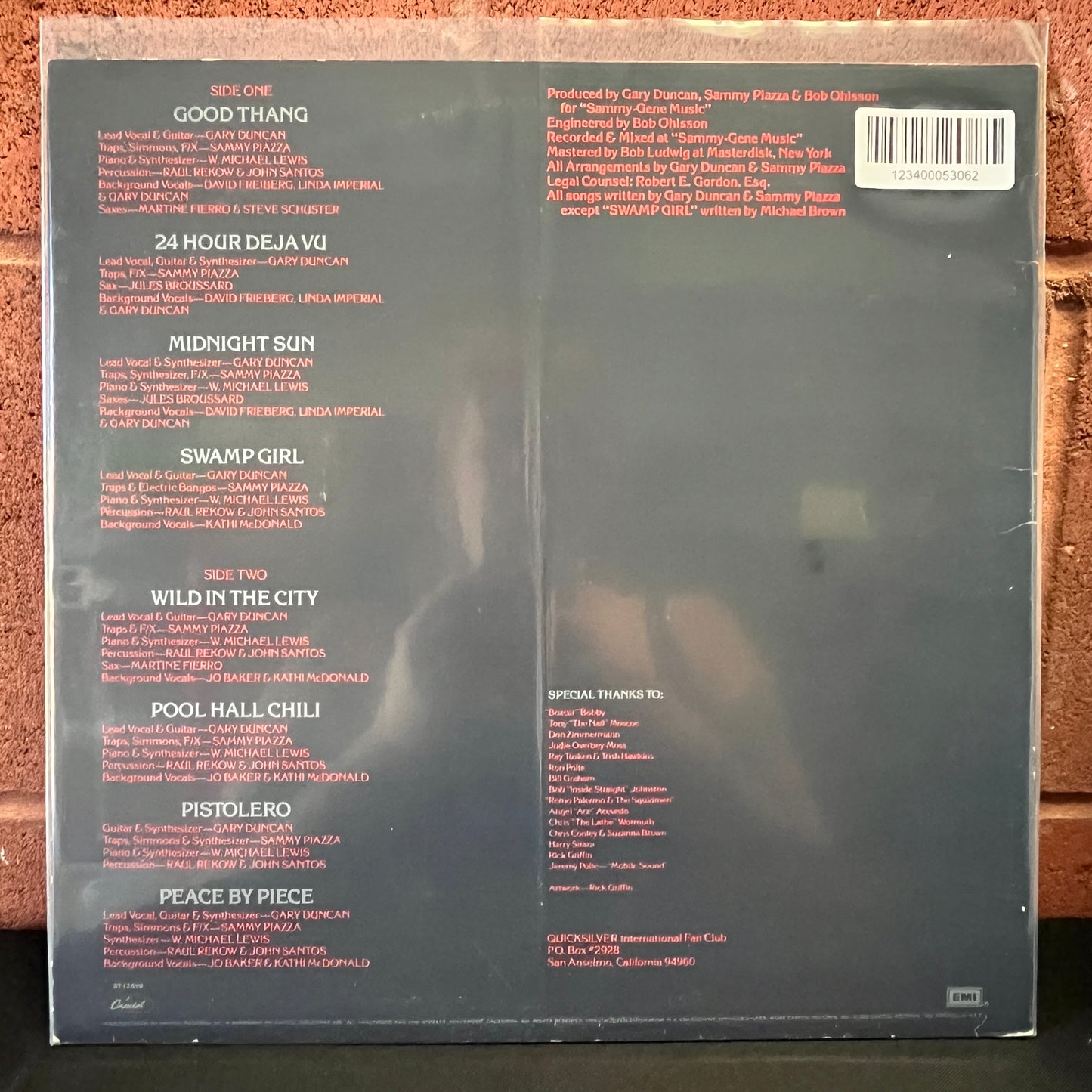 Used Vinyl: Quicksilver "Peace by Piece" LP