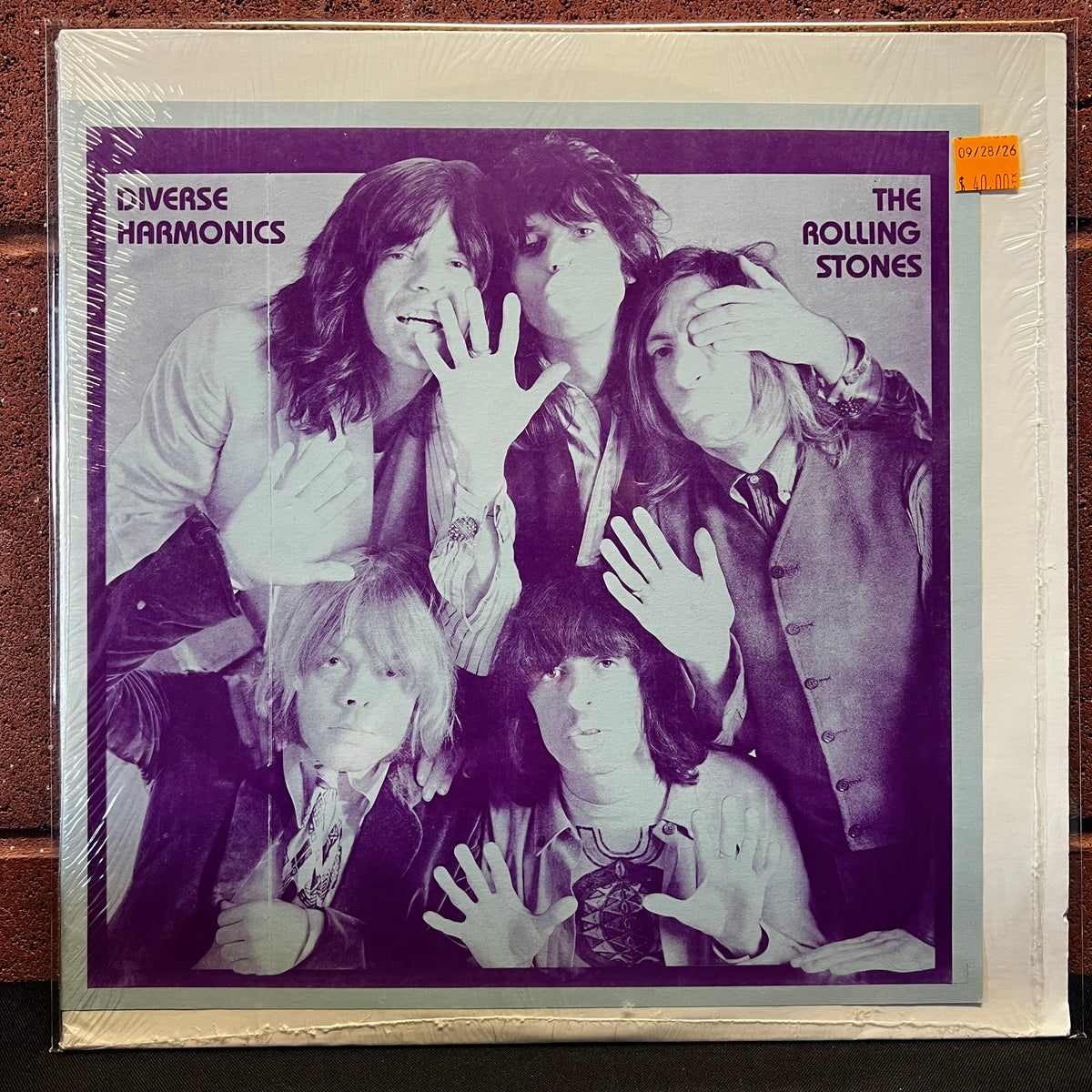 Used Vinyl: The Rolling Stones "Diverse Harmonics" LP ("Mona Records" Press In Shrink)
