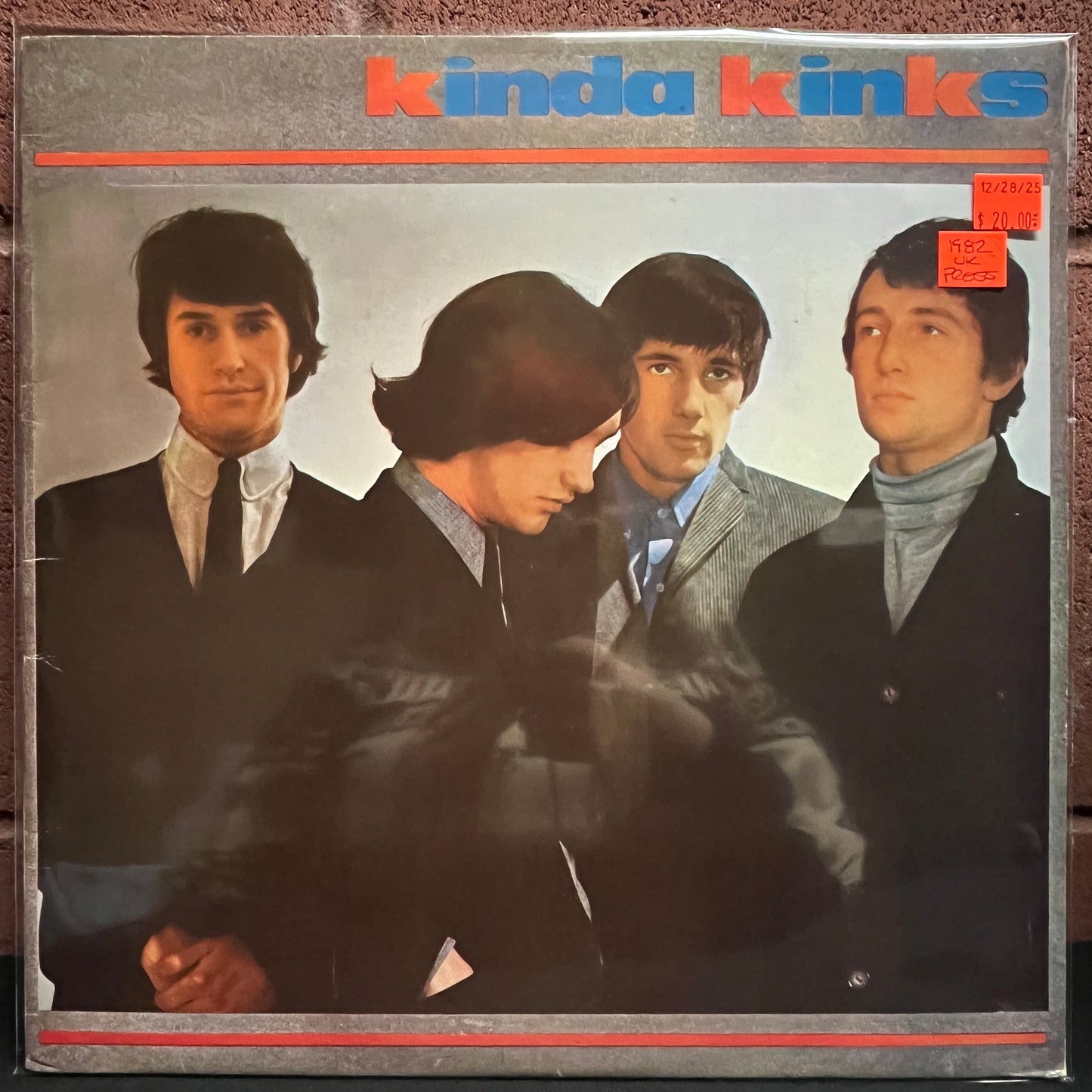Used Vinyl: The Kinks "Kinda Kinks" LP (1982 UK Press)
