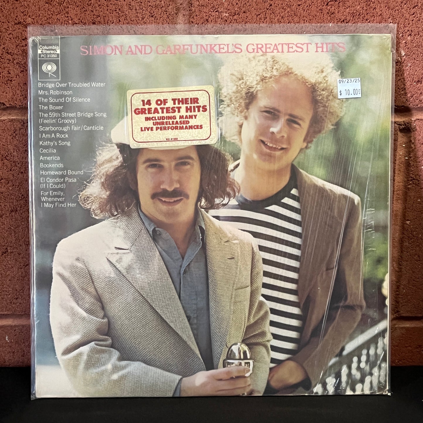 Used Vinyl: Simon and Garfunkel "Greatest Hits" LP (In shrink with hype sticker)