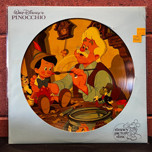 Used Vinyl: V/A - "Pinocchio (Original Motion Picture Soundtrack)" LP (1981 Picture Disc)