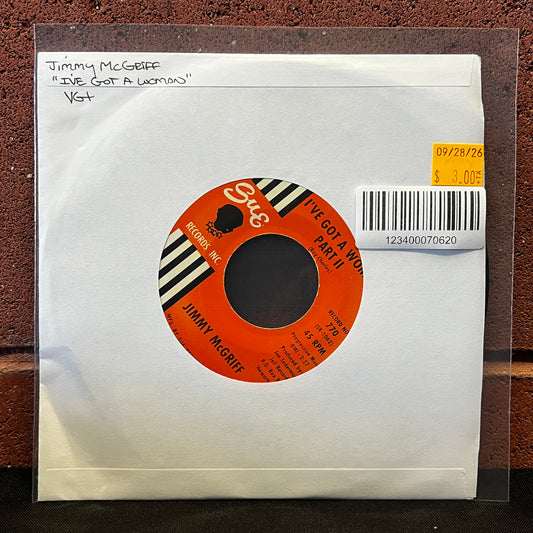 Used Vinyl: Jimmy McGriff ‎"I've Got A Woman" 7" (1962 Press)