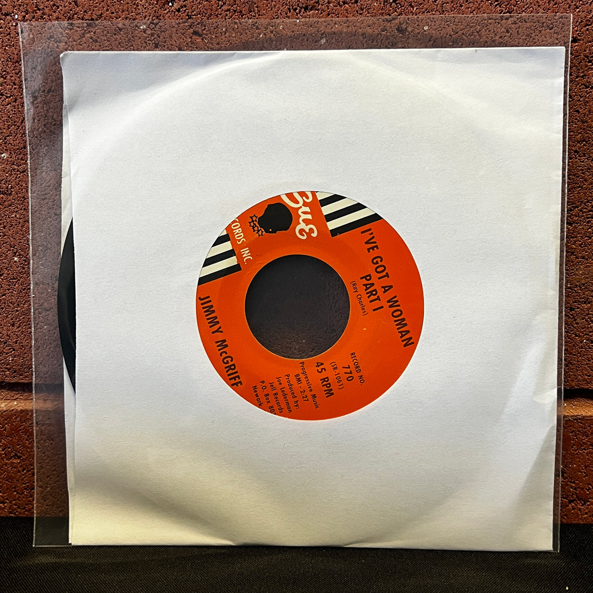 Used Vinyl: Jimmy McGriff ‎"I've Got A Woman" 7" (1962 Press)