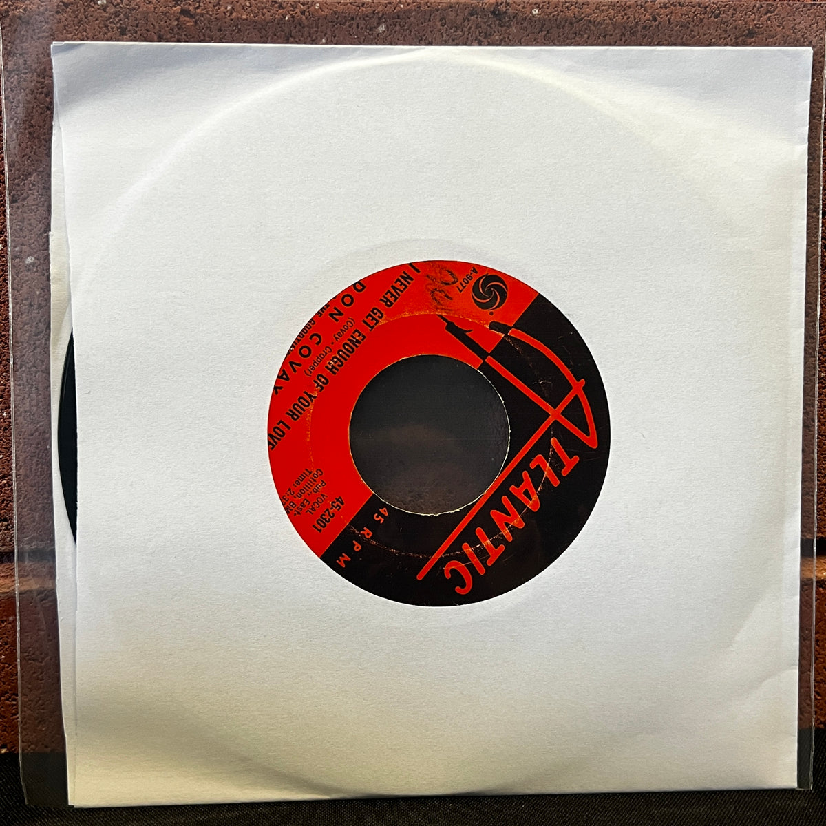 Used Vinyl: Don Covay & The Goodtimers "Seesaw" 7" (1965 Press)