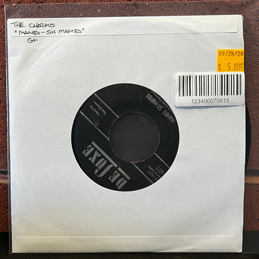 Used Vinyl: The Charms "Mambo Sh-Mambo / Crazy, Crazy Love" 7" (1954 Press)