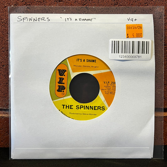 Used Vinyl: Spinners "It's a Shame" 7"