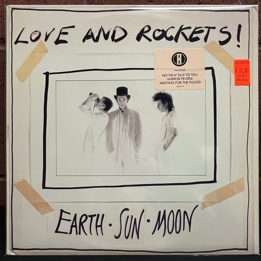 Used Vinyl: Love And Rockets "Earth - Sun - Moon" LP (1987 Press w/Hype)