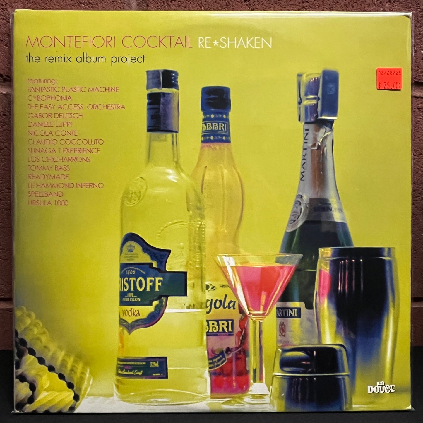 Used Vinyl: Montefiori Cocktail ‎"Re*Shaken (The Remix Album Project)" 3xLP