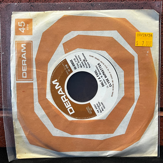Used Vinyl: Clyde McPhatter "Only A Fool" 7"
