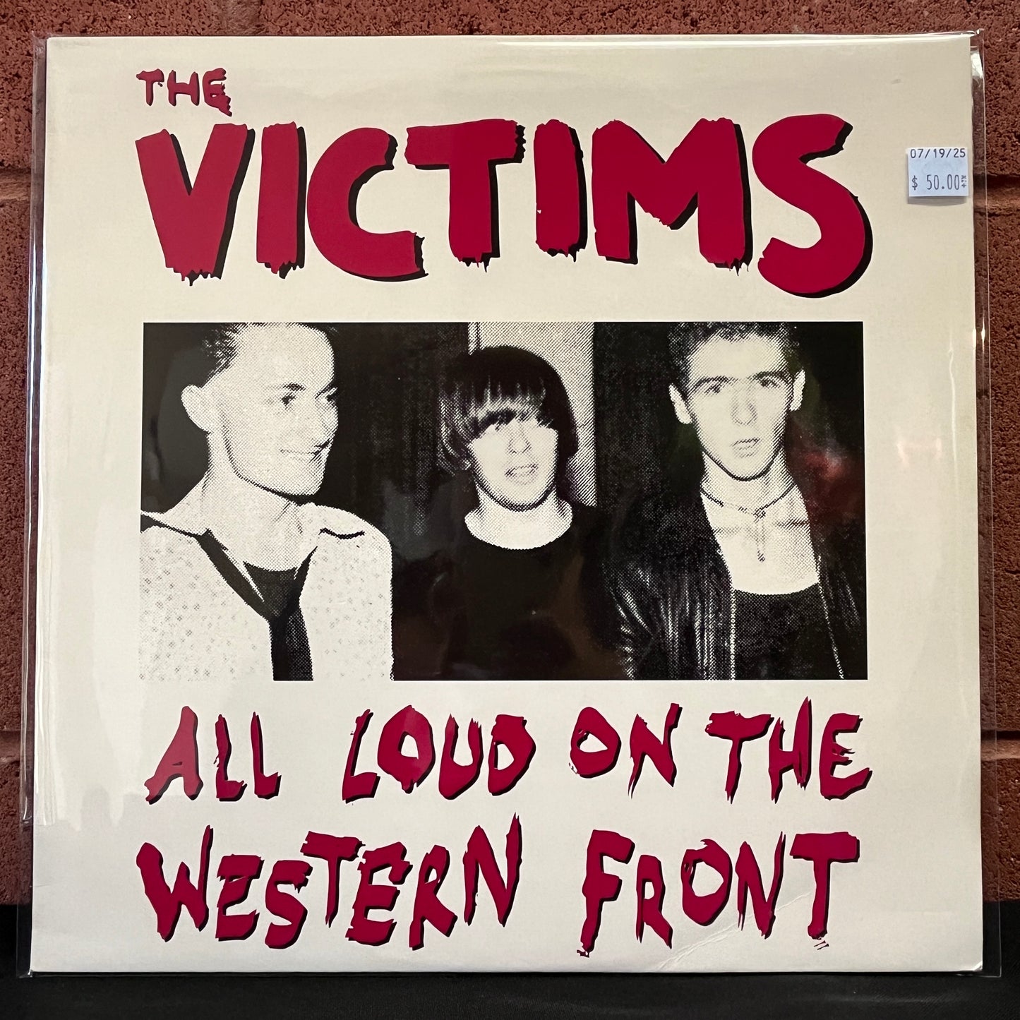 Used Vinyl: The Victims "All Loud On The Western Front" LP