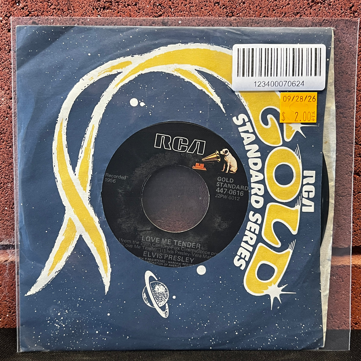 Used Vinyl: Elvis Presley "Love Me Tender / Anyway You Want Me" 7"