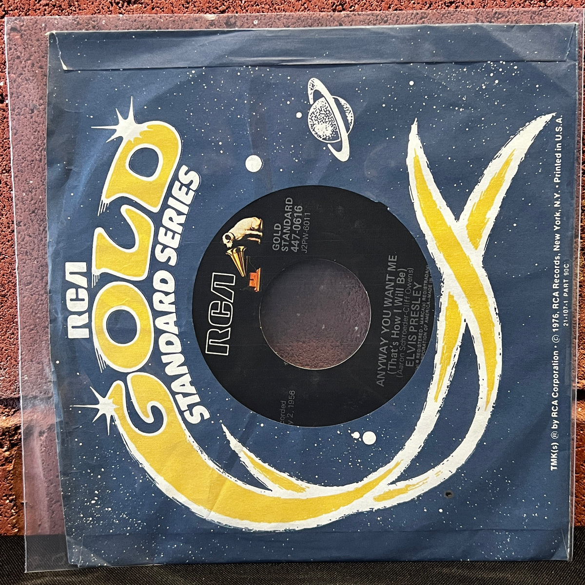 Used Vinyl: Elvis Presley "Love Me Tender / Anyway You Want Me" 7"