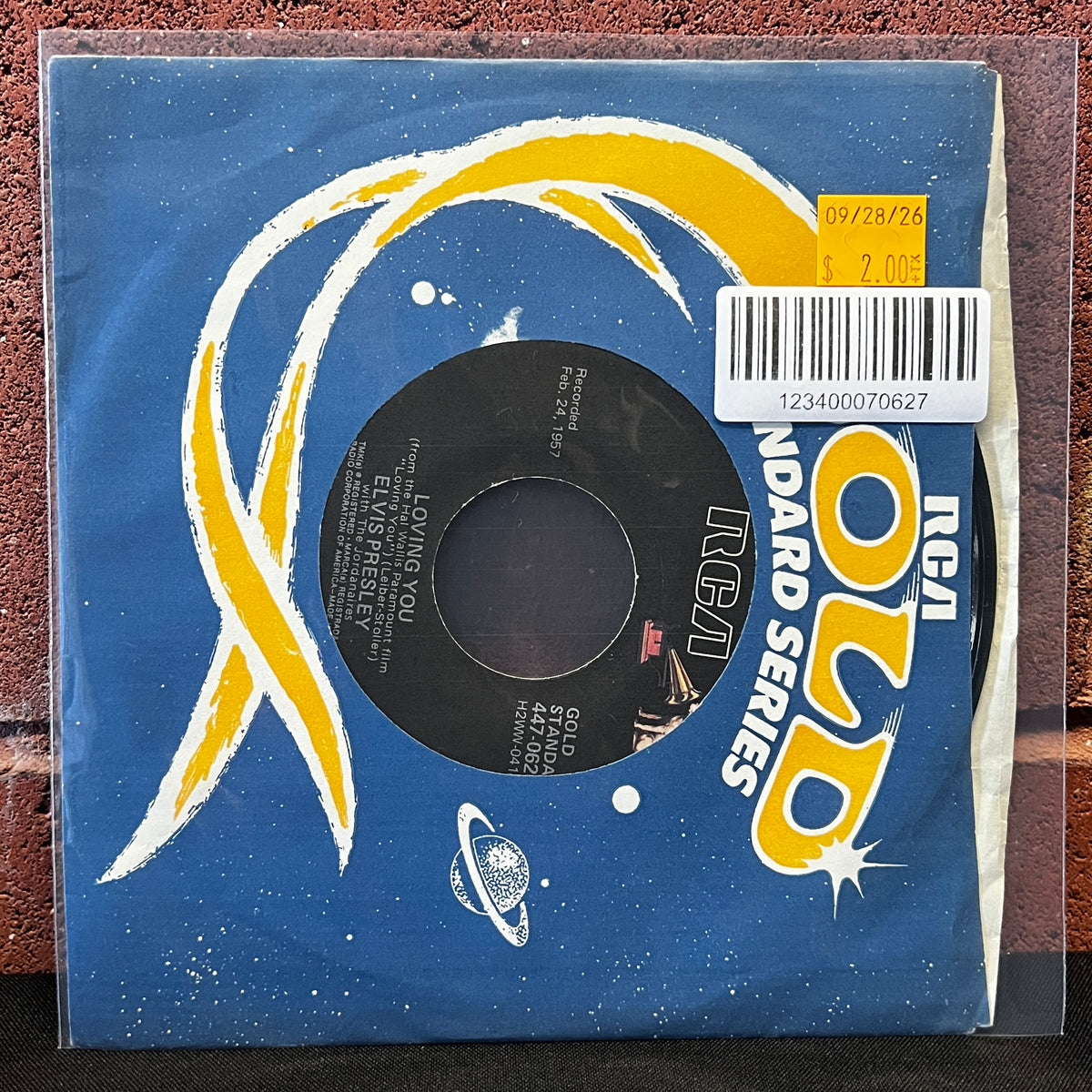 Used Vinyl: Elvis Presley "Loving you / Teddy Bear" 7"