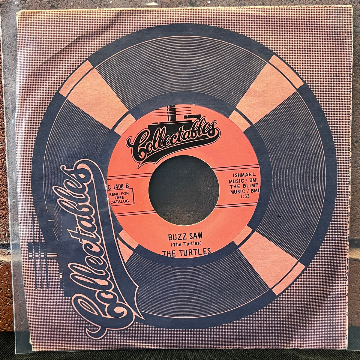 Used Vinyl: Turtles "You Showed Me / Buzzsaw" 7" (80's pressing)