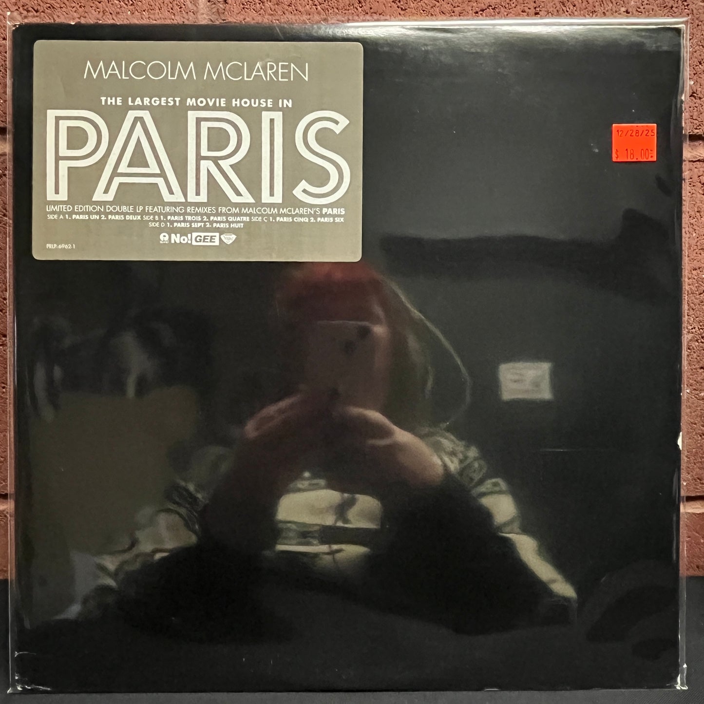 Used Vinyl: Malcolm McLaren "The Largest Movie House In Paris" 2xLP (1994 Promo Press)