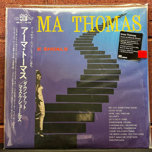 Used Vinyl: Irma Thomas ‎"Down At Muscle Shoals" LP (2021 Press - Blue Vinyl)