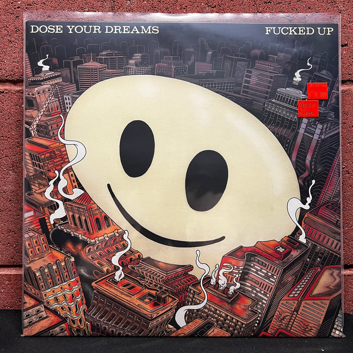 Used Vinyl: Fucked Up "Dose Your Dreams" 2xLP (2018 Press - Yellow In Clear Vinyl)