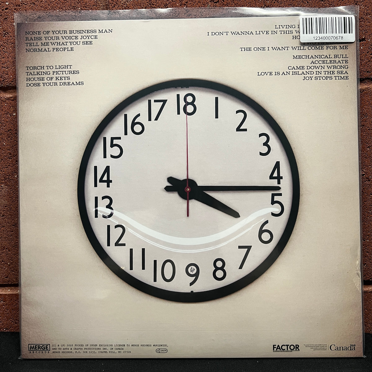 Used Vinyl: Fucked Up "Dose Your Dreams" 2xLP (2018 Press - Yellow In Clear Vinyl)