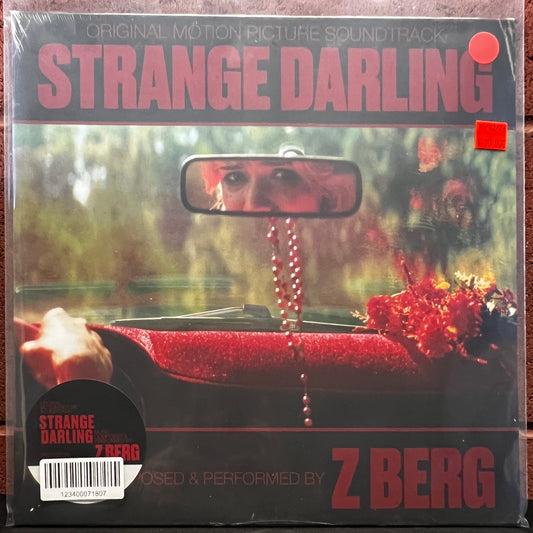 Used Vinyl: Z Berg "Strange Darling (Original Motion Picture Soundtrack)" LP (2025 Press - Red Vinyl - Sealed)