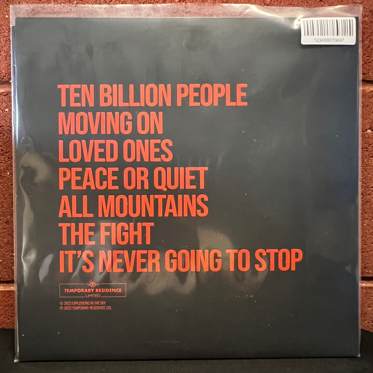 Used Vinyl: Explosions In The Sky "End" LP (2023 Press - Pink Vinyl)