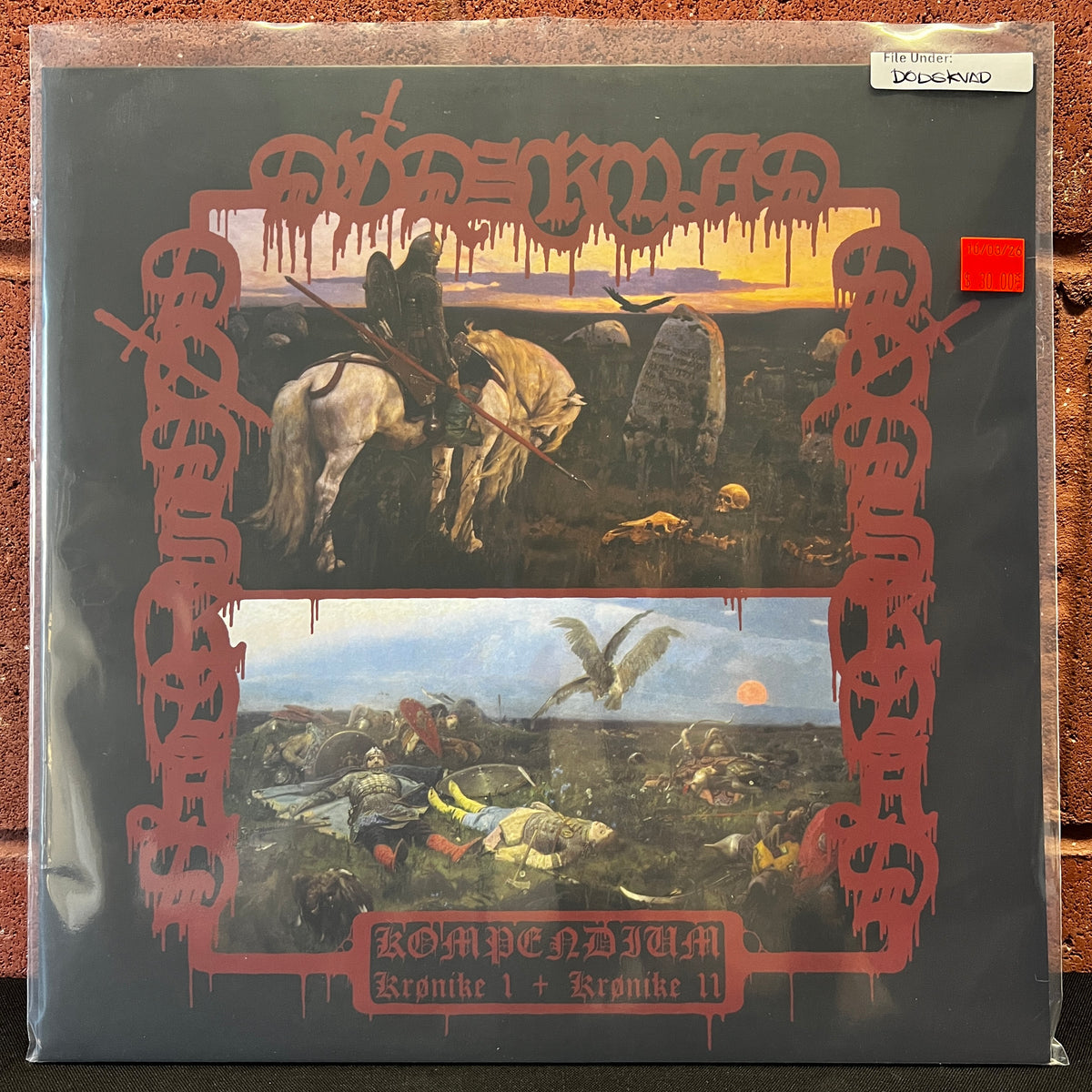 Used Vinyl: Dodskvad "Kompendium - Krønike I & II" LP (2023 Press)