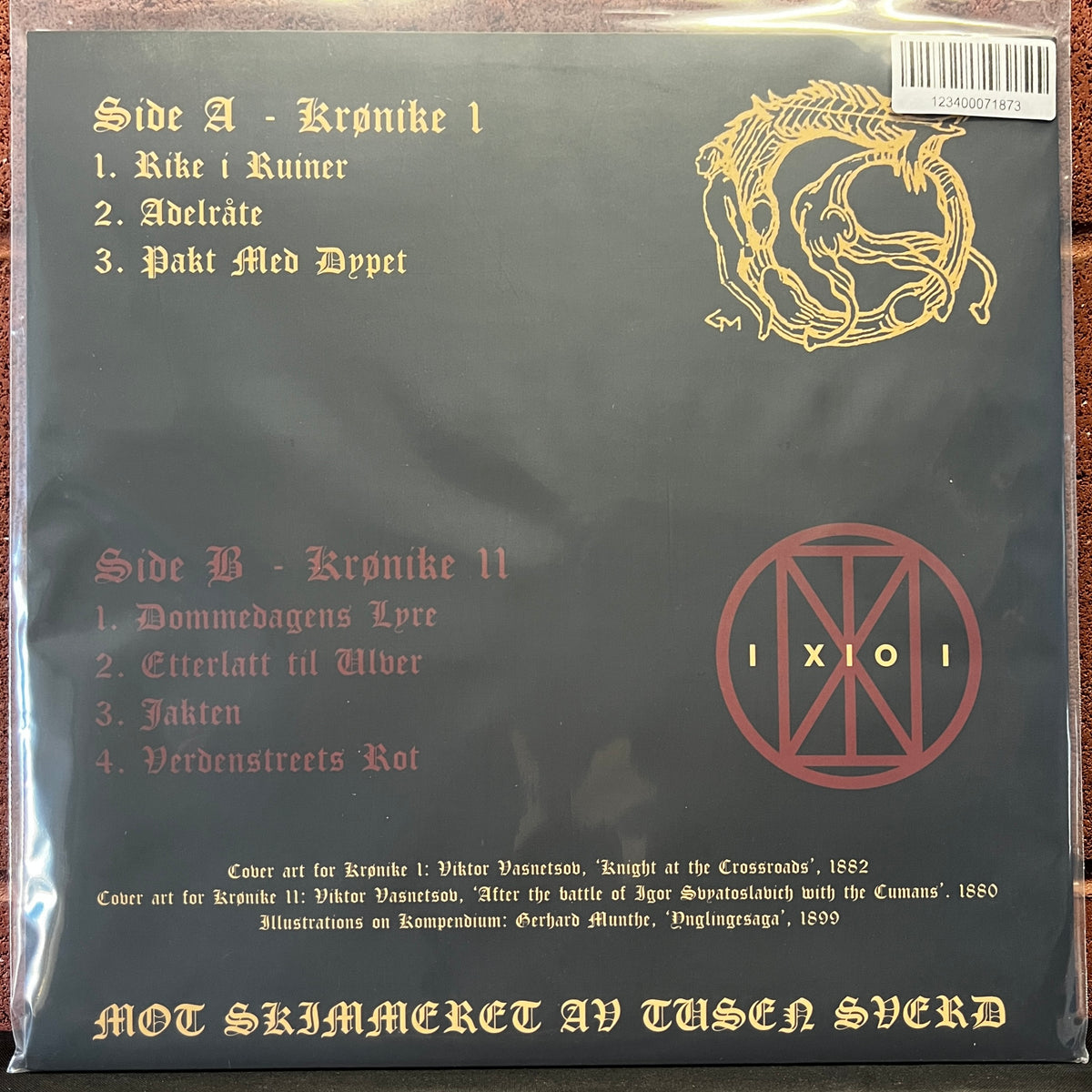 Used Vinyl: Dodskvad "Kompendium - Krønike I & II" LP (2023 Press)