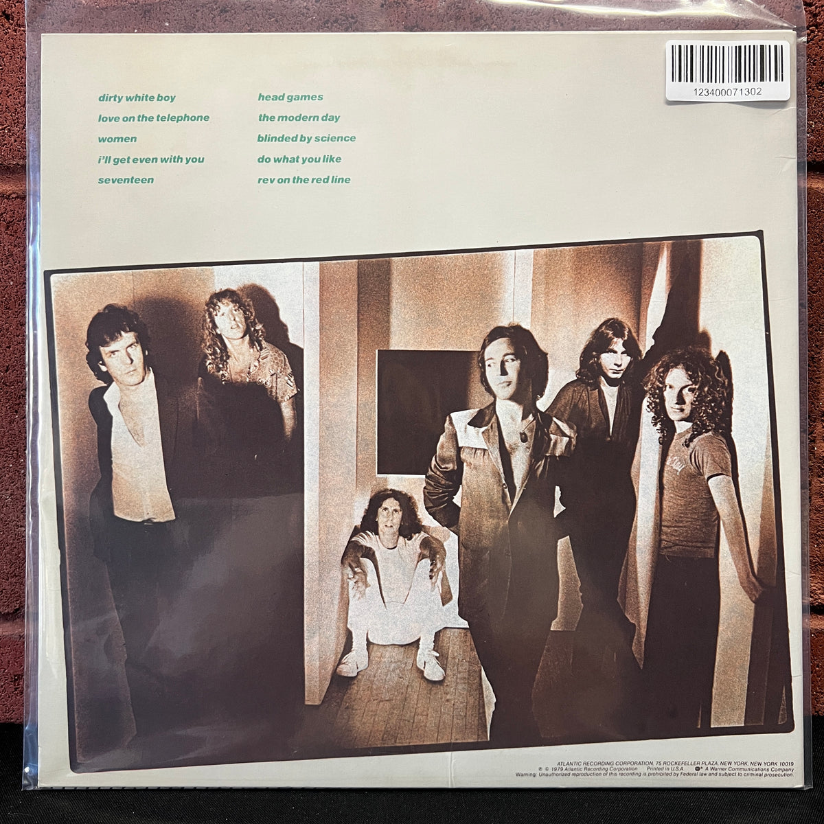 Used Vinyl: Foreigner ‎"Head Games" LP (1979 Press)