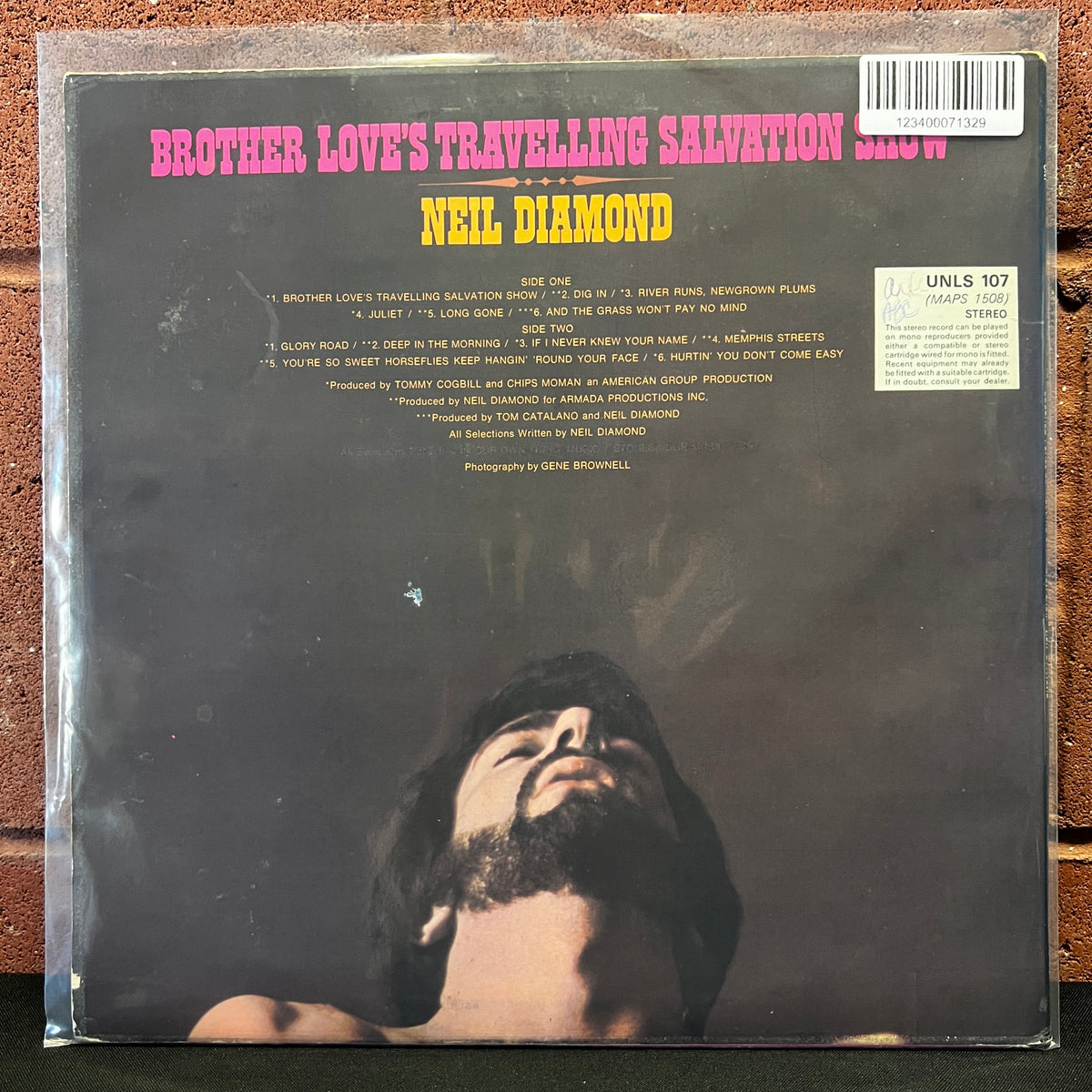 Used Vinyl: Neil Diamond ‎"Brother Love's Travelling Salvation Show" LP (1969 UK Press)