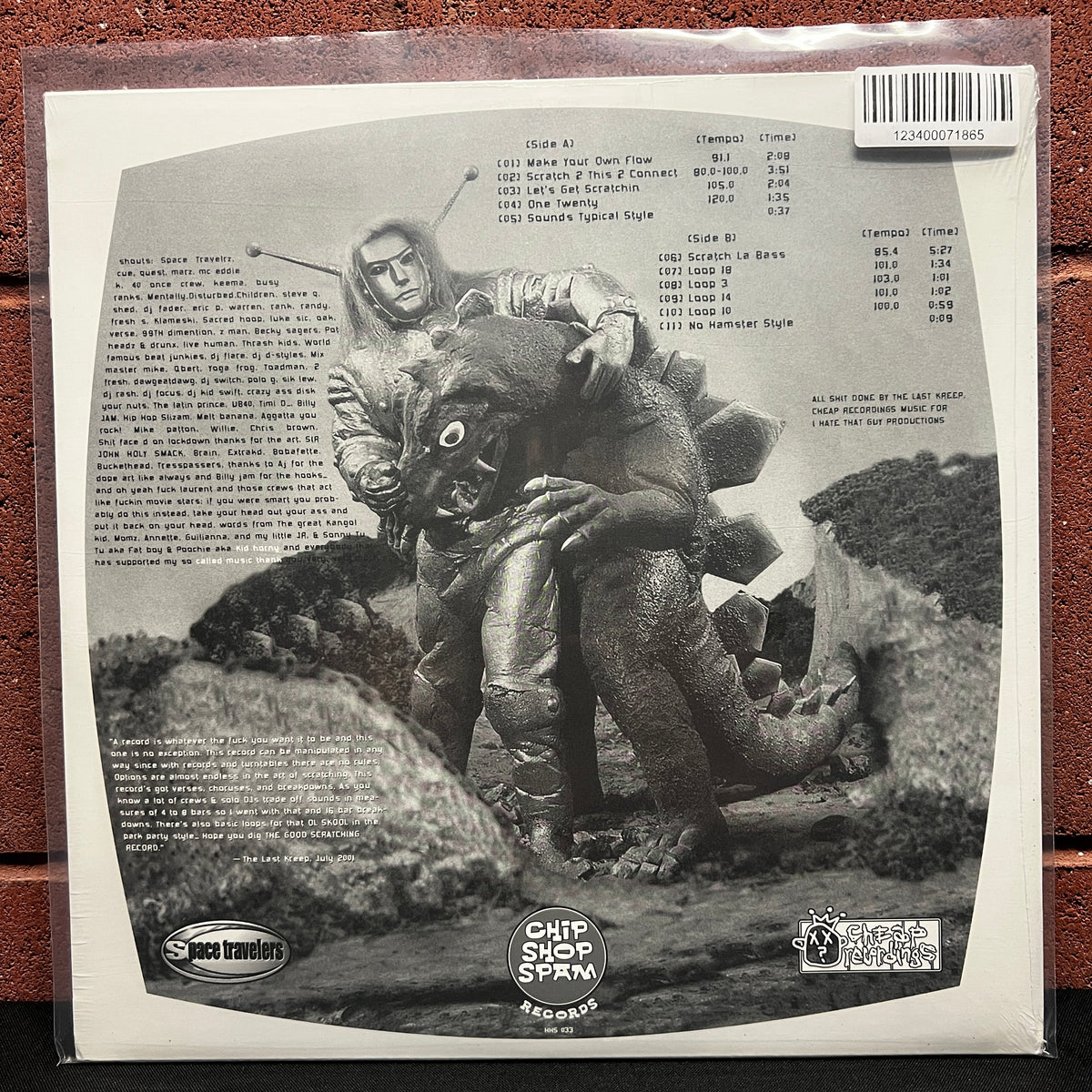 Used Vinyl: The Last Kreep ‎"The Good Scratching Record" LP (2001 Press - Sealed)
