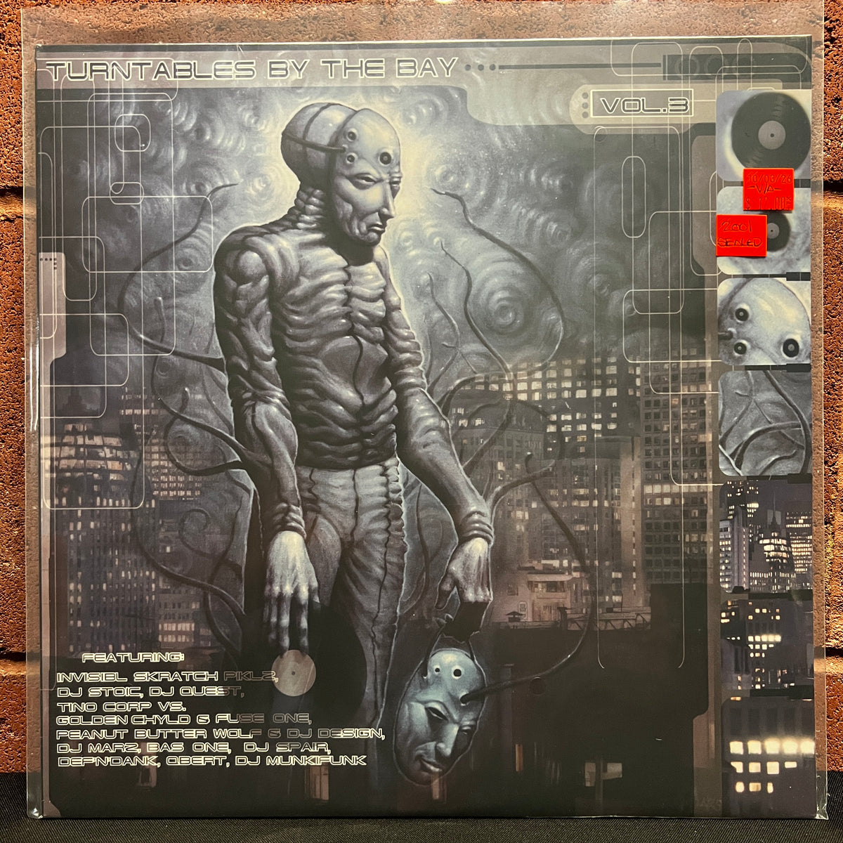 Used Vinyl: V/A ‎– "Turntables By The Bay Volume 3" LP (2001 Press - Sealed)