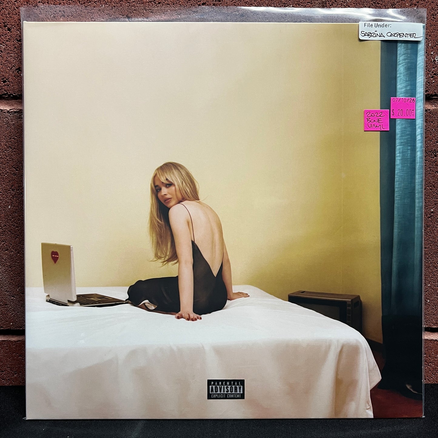 Used Vinyl: Sabrina Carpenter "Emails I Can't Send" LP (2022 Press - Bone Vinyl)