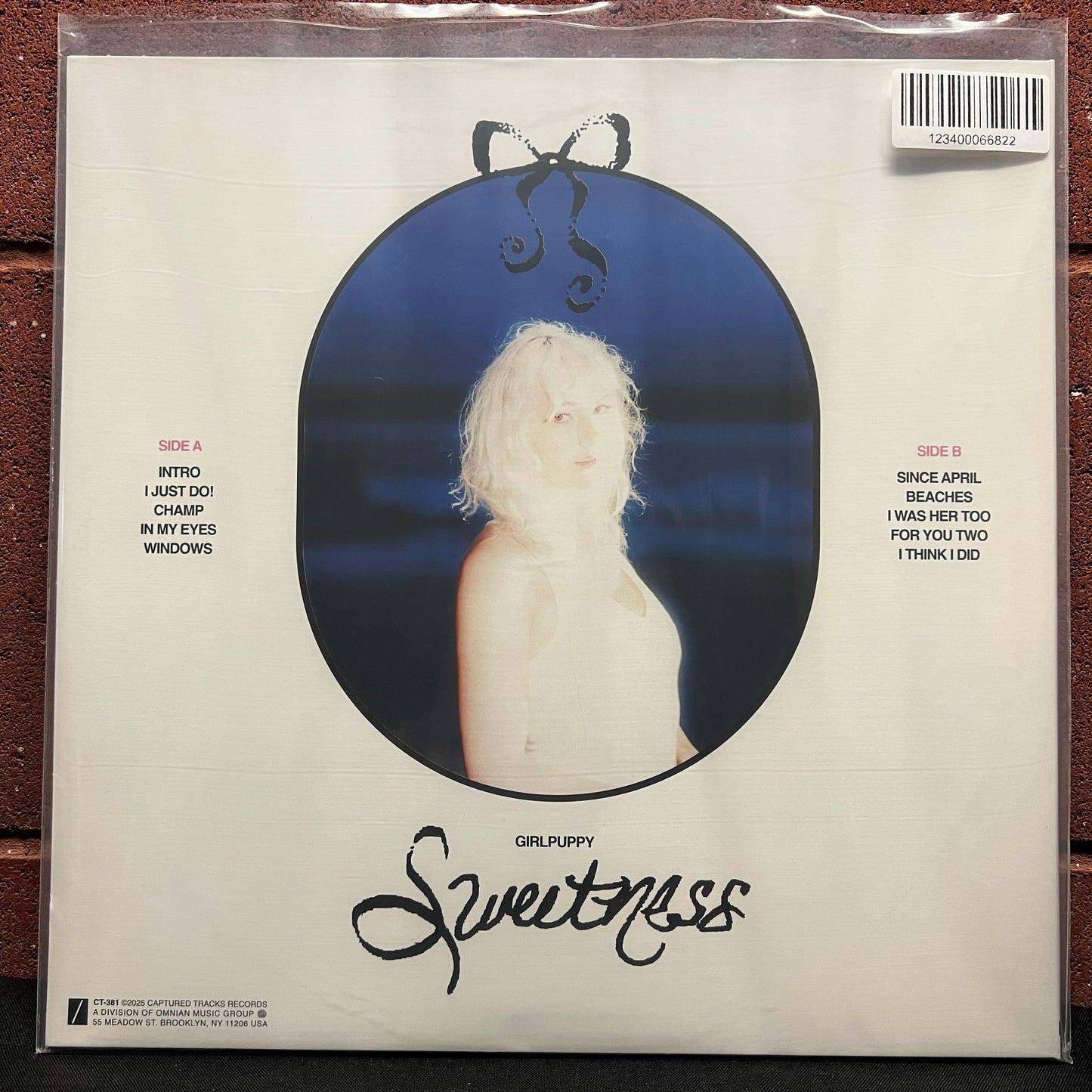 Used Vinyl: girlpuppy "Sweetness" LP (2025 Press - Bubble Gum Pink Vinyl)