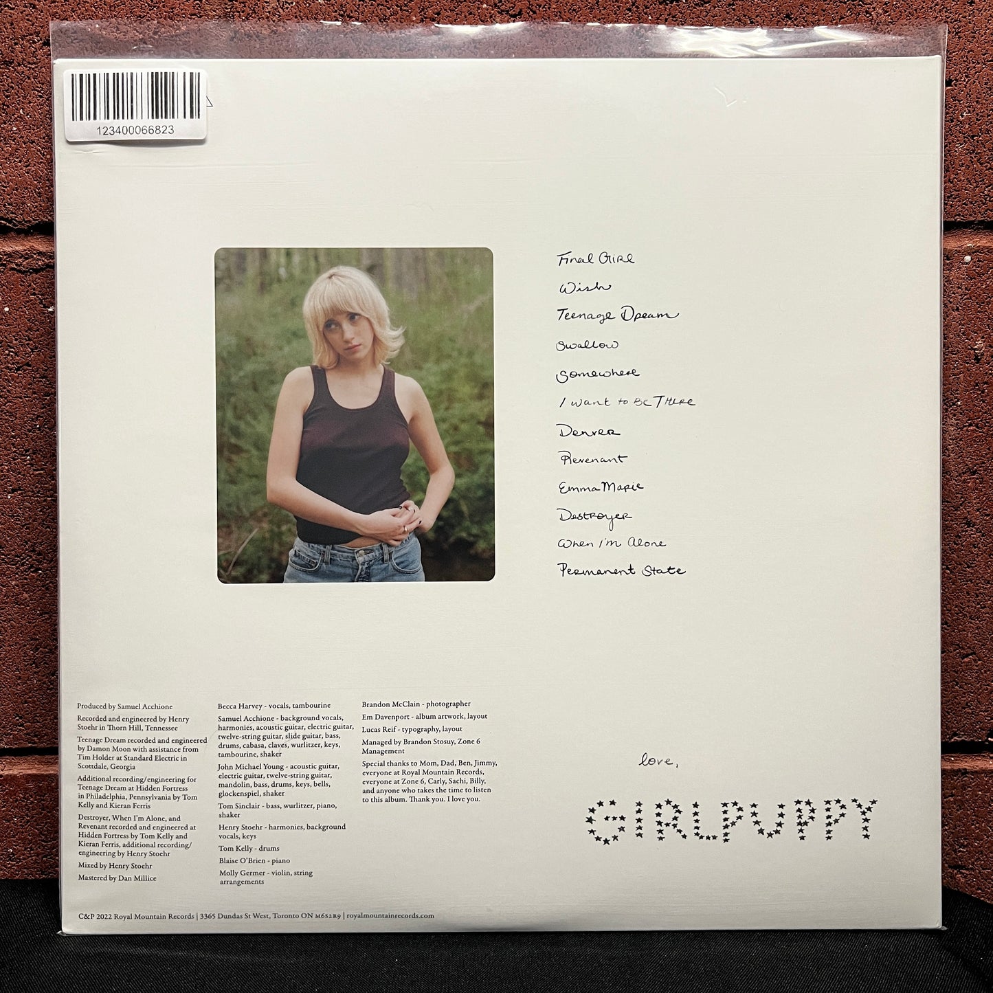 Used Vinyl: girlpuppy "When I'm Alone" LP (2022 Press - Milky Clear Vinyl)