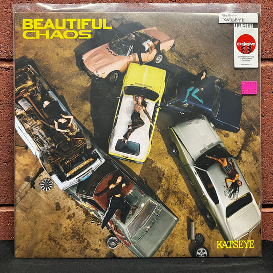 Used Vinyl: Katseye "Beautiful Chaos" LP (2025 Press - Red Vinyl)