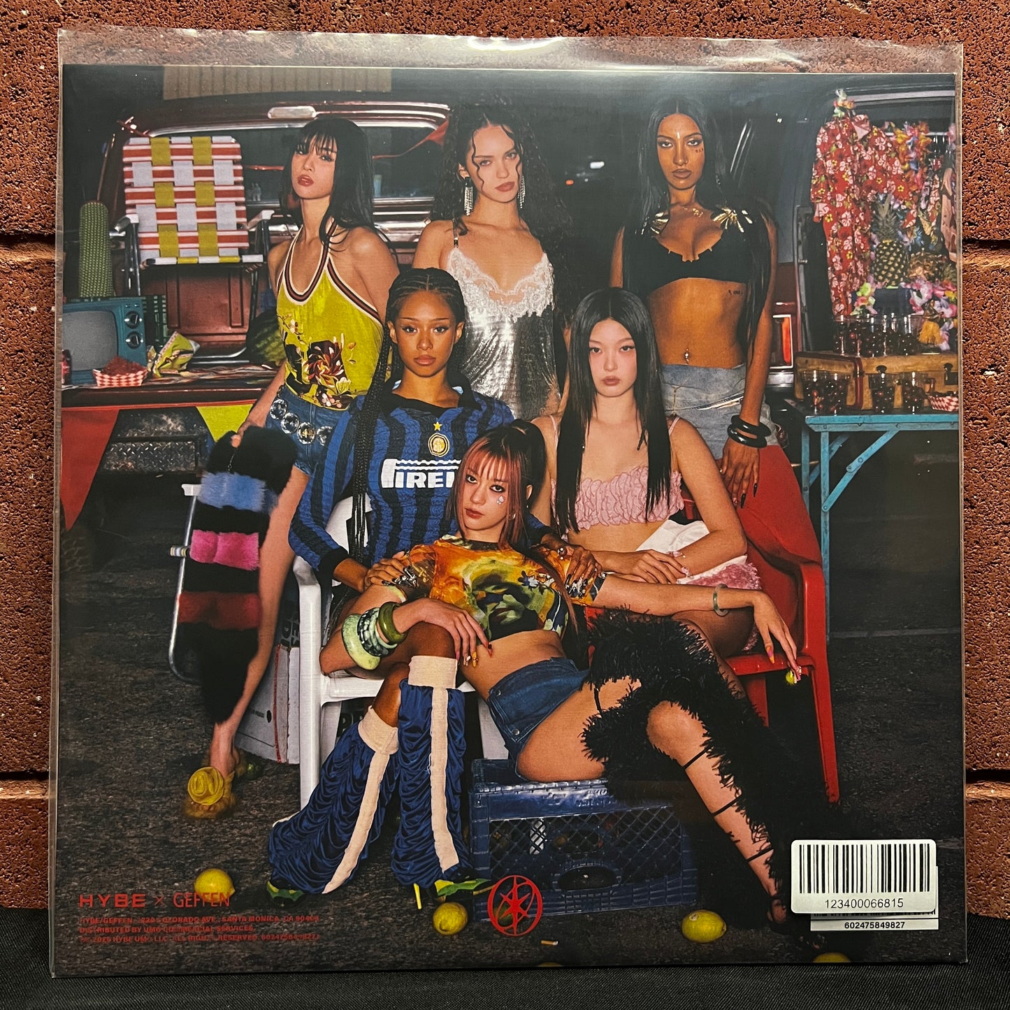 Used Vinyl: Katseye "Beautiful Chaos" LP (2025 Press - Red Vinyl)