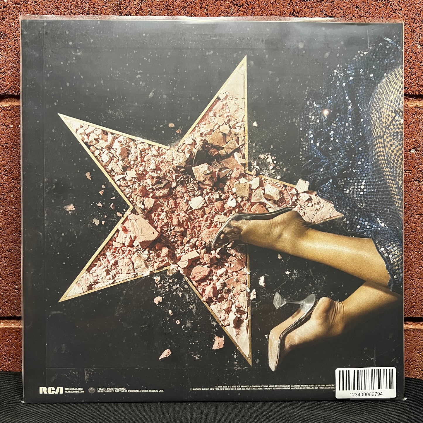 Used Vinyl: Tate McRae ‎"So Close To What" LP (2025 Press - Milky Clear Vinyl)