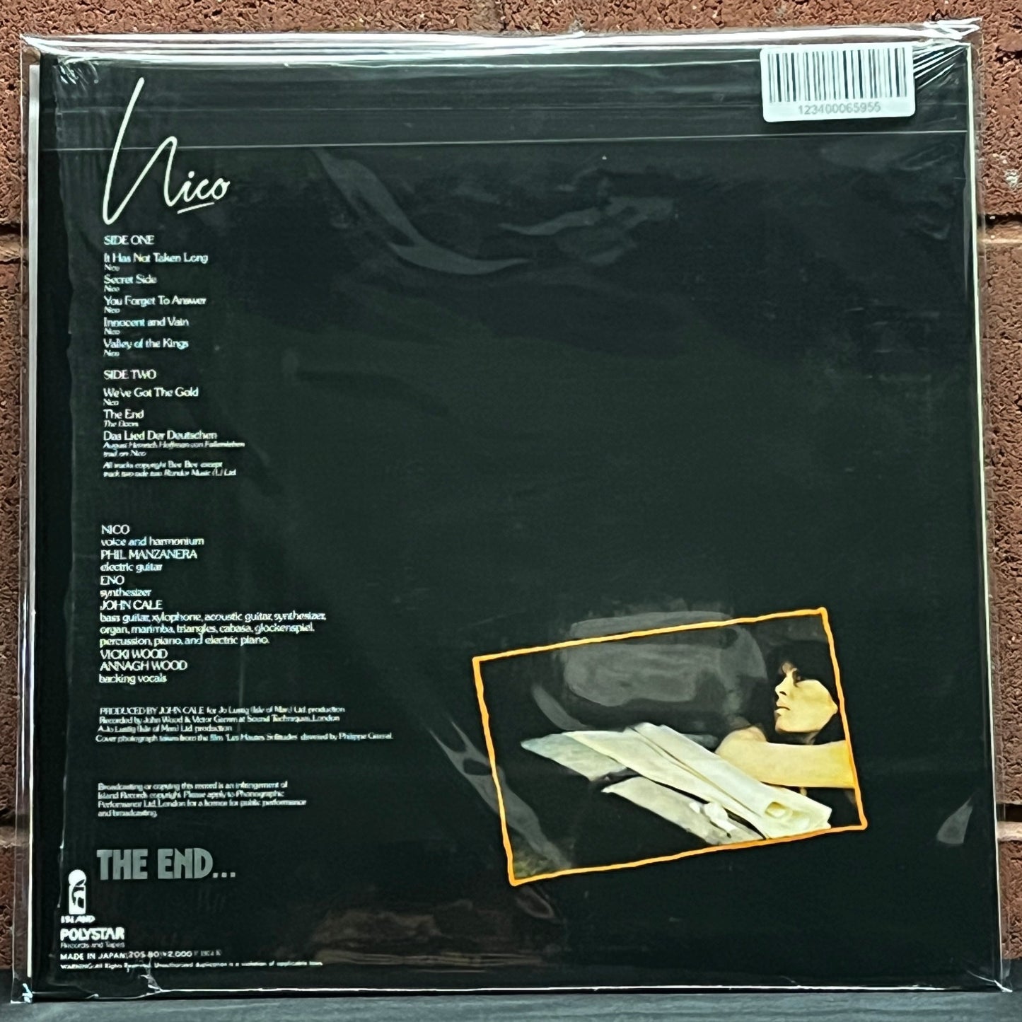 Used Vinyl: Nico "The End..." LP (1982 Japanese Issue In Shrink!)