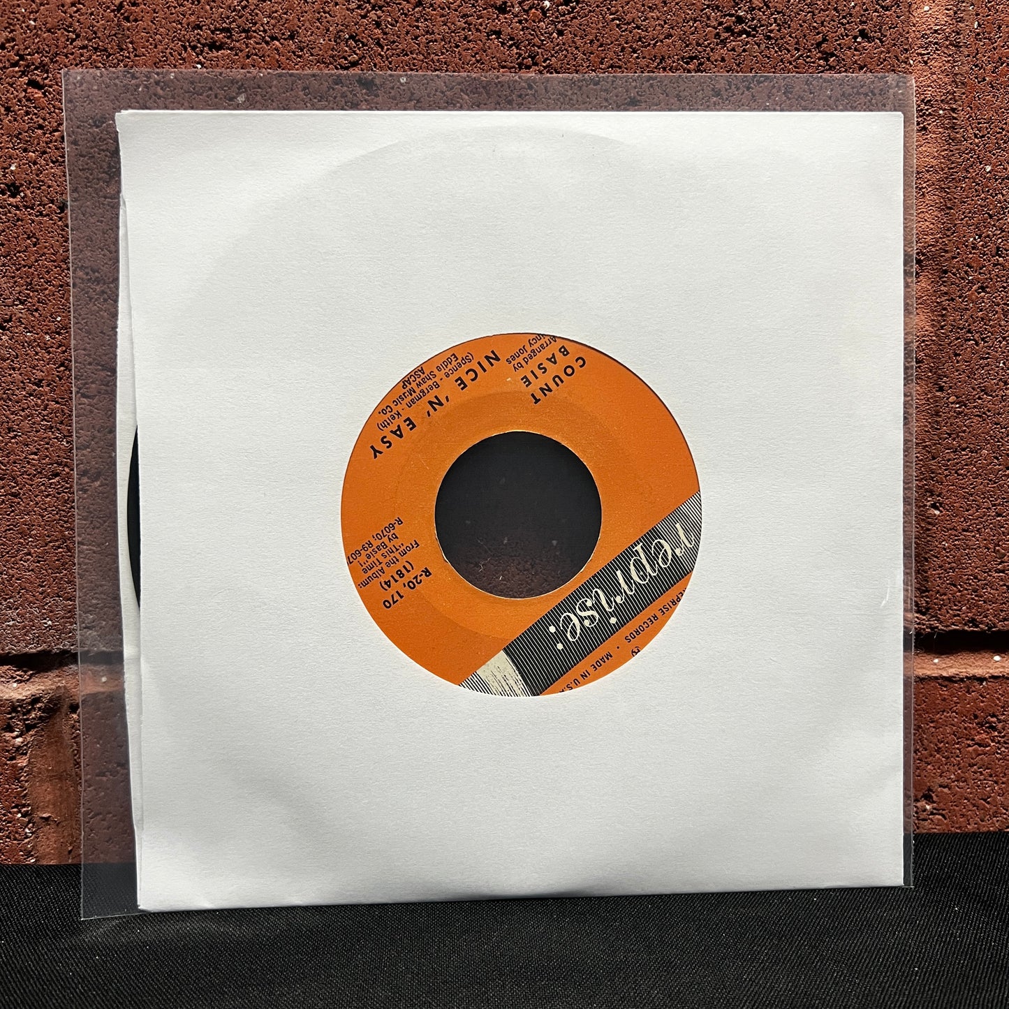 Used Vinyl: Count Basie "I Can't Stop Loving You" 7"