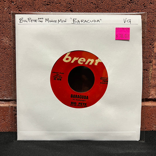 Used Vinyl: Big Pete and the Minute Men "Baracuda" 7"